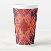 Joyful Kaleidoscope Color Latte Mug (Devant)