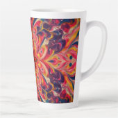 Joyful Kaleidoscope Color Latte Mug (Droite)