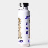 Joyful Kamala Harris President Hippie Boho Waterfles (Rechts)