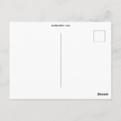 Joyful Kerstmis Briefkaart (Achterkant)
