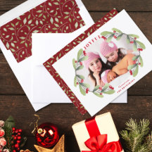 Joyful Kerstmis Mistletoe Foto