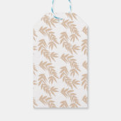 Joyful Leaves Cadeaulabel (Achterkant)