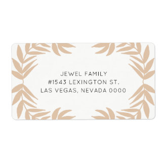 Joyful Leaves Etiket