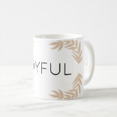 Joyful Leaves Koffiemok (Voorkant rechts)