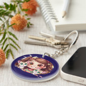 Joyful Moments with My Kitties Sleutelhanger (Voorkant Rechts)