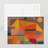 Joyful Mountain Landscape van Paul Klee Briefkaart (Voorkant / Achterkant)