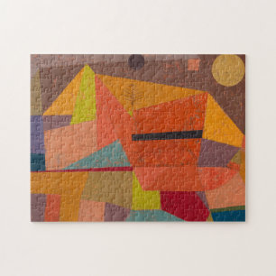Joyful Mountain Landscape van Paul Klee Legpuzzel