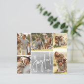 JOYFUL Multi Photo Cartes de fin de année budget a (Debout devant)