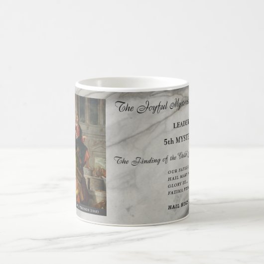 Joyful Mysteries of the Rosary Item #5: Finding Koffiemok (Center)