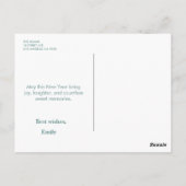 Joyful New Year’s Eve Party 2026 Greeting  Briefkaart (Achterkant)