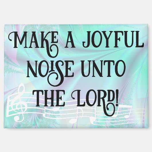 Joyful noise magneet (Voorkant)