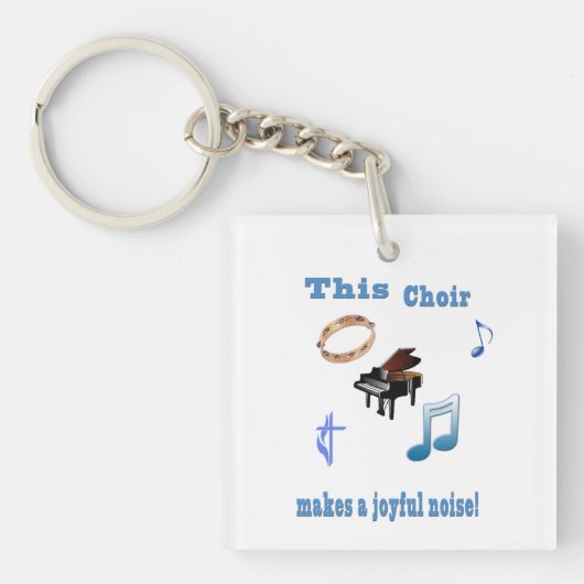 Joyful Noise sleutelhanger (voorkant)