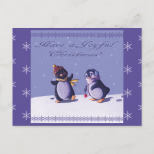 Joyful Penguins briefkaart