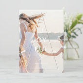 Joyful Pink Tree-bedekking kerst Feestdagenkaart (Staand voorkant)