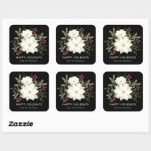 Joyful Poinsettia - Kerst sticker (Vel)