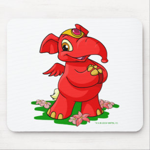 Joyful red Elephante in Shenkuu Muismat