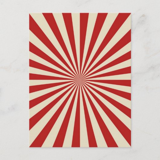 Joyful Retro  Popcorn Classic Spin Wheel Briefkaart (Voorkant)