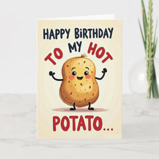 Joyful Root Vegetable Birthday Card Kaart