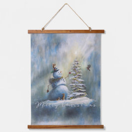 Joyful Snowman by Jason Street Hangend Wandkleed