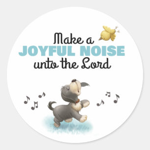 Joyful Sound to the Lord kinder Bible sticker
