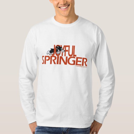 Joyful Springer T-shirt (Voorkant)