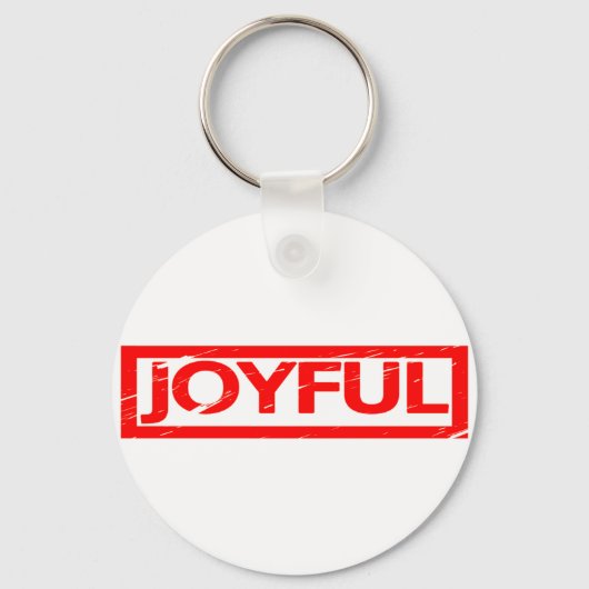 Joyful Stamp Sleutelhanger (Voorkant)