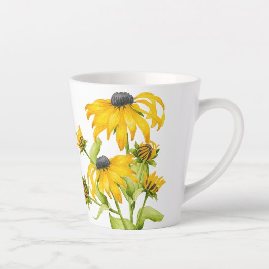 Joyful Summer op een kleine latte Mok (Rechts)