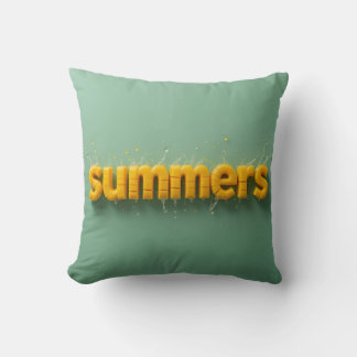 Joyful Summers Mango Pillow voor Sunny Vibes Kussen