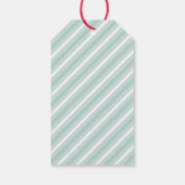 Joyful Symmetry Holiday Cadeaulabel (Achterkant)