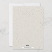 Joyful Tidings Script Photo Carte de vacances pers (Dos)