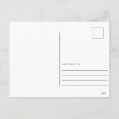 Joyful Tidings Script Photo Carte de vacances pers (Dos)