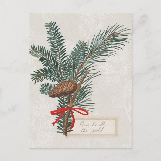 Joyful Tidings | Vrede voor de hele wereld Briefkaart (Voorkant)