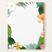 Joyful Tiger Cub met rugzak en koffie Planner (Achterkant)