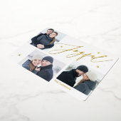 Joyful Times Folie Holiday Kaart Editable Color (Gedraaid)