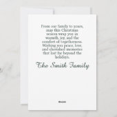 Joyful Togetherness Feestdagenkaart (Achterkant)