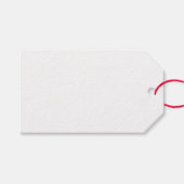 Joyful Type Holiday Cadeaulabel (Voorkant (Horizontaal))