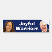 Joyful Warriors Harris en Walz Bumpersticker (Voorkant)