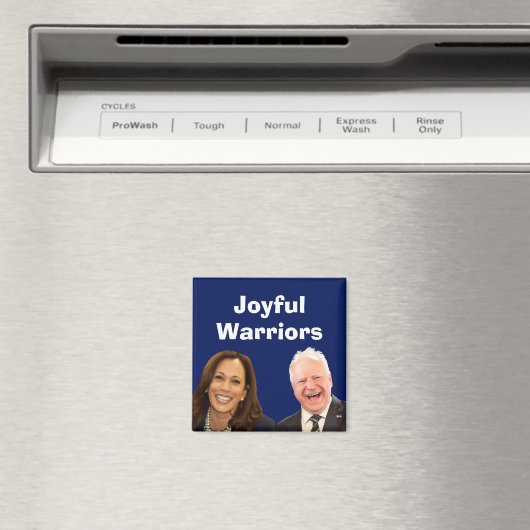Joyful Warriors Harris en Walz Magneet (Insitu (Vaatwasser))
