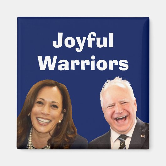 Joyful Warriors Harris en Walz Magneet (Voorkant)