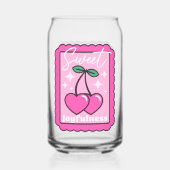 Joyosité douce Coeur en forme de cerises Timbre (Recto)