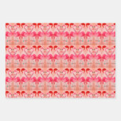 Joyous Flamingo Wrapping Paper Sheet Reeks 3 (Voorkant 3)