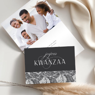 Joyous Flourish   Binnenfoto Folded Kwanzaa Feestdagen Kaart