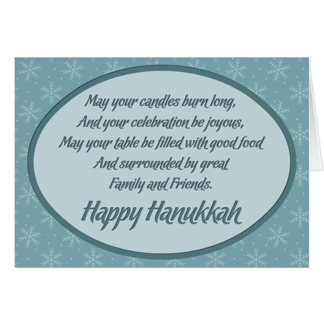 Joyous Hanukkah (Voorkant Horizontaal)