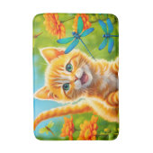 Joyous Kitten Badmat (Voorkant Verticaal)