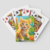 Joyous Kitten Pokerkaarten (Achterkant)