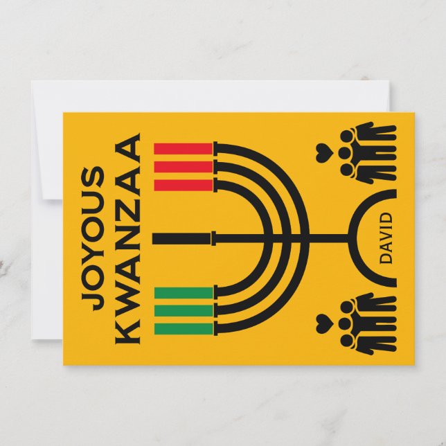 Joyous Kwanzaa (Voorkant)
