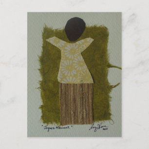 Joyous Moment, gemengde Media Art Post Card Briefkaart
