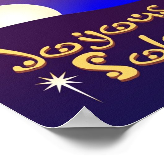 Joyous Solstice 8 x 12 Poster (Coin)