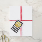 Joyous Stripes Holiday Gift Labels / LIEFDE Cadeaulabel (Met Touw)