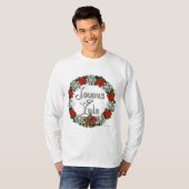 Joyous Yule Mannen Shirt (Voorkant volledig)